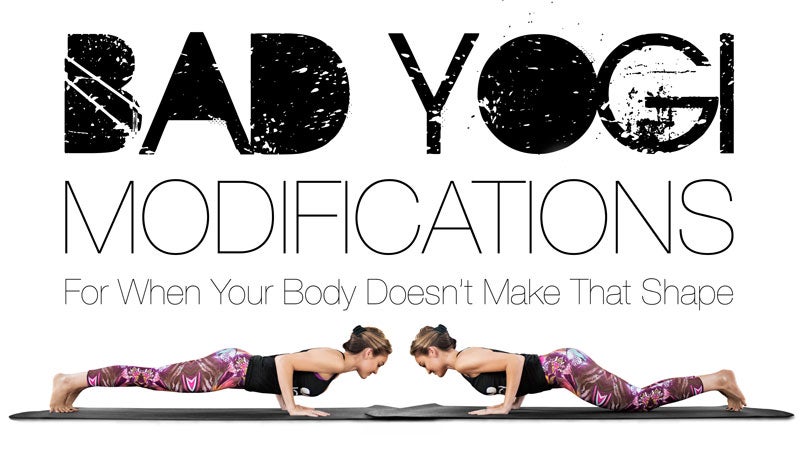 Bad Yogi Modifications: Make Chaturanga Work Better for Your Body